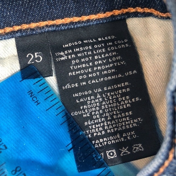 J Brand 811 Mid Rise Skinny Jeans in Dark Vintage - Picture 8 of 9